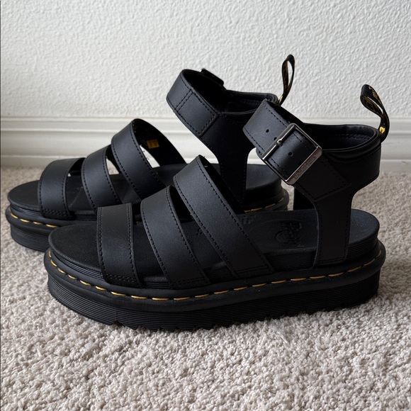 Dr. Martens Black Sandals - Picture 7 of 11